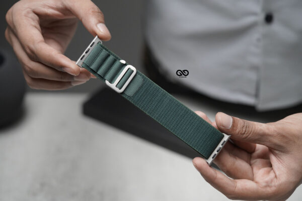 Alpine Loop Green Apple Watch Strap Alpine Loop For Apple Watch 49