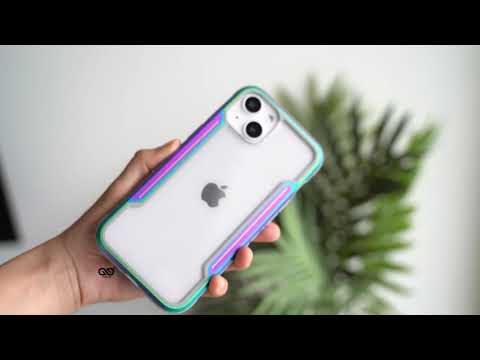 Iridescent Tactical Defense Case for iPhone 13 and 13 mini