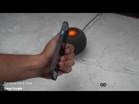 Deep Purple Designer Croc Textured Faux Leather Case