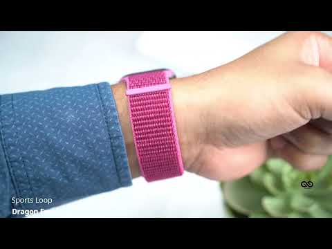 Dragon Fruit Sports Loop For Apple Watch 38/40/41/42/44/45mm