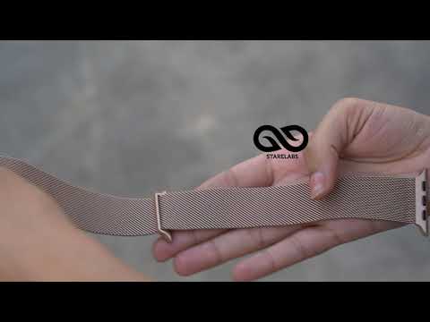 magnetic loop pale gold