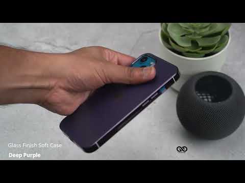 Deep Purple Glass Finish Soft Case