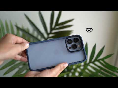 Blue Drop Proof Transparent Case For iPhone 13 Pro and 13 Pro Max