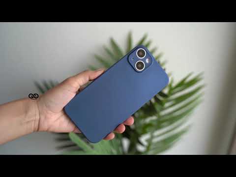 Azure blue ultra thin case for 13