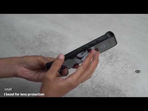 Black Fiber Bumper for iPhone 15 Pro/15 Pro Max (Bumper, not a Case)