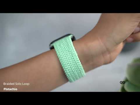 Pistachio Braided Solo Loop