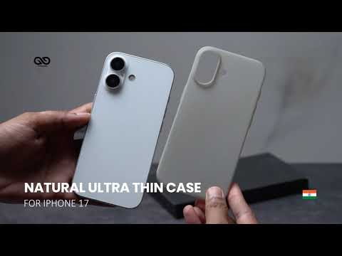 Natural Ultra Thin Case For iPhone 17 (Without Camera Cutout)