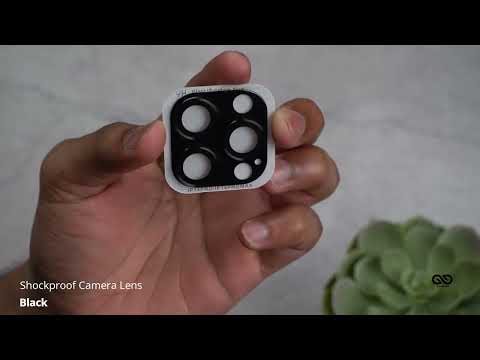 Black Shockproof Camera Lens For iPhone 14/14 Plus/14 Pro/14 Pro Max