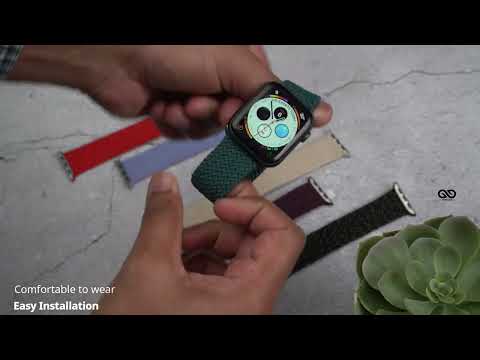 Braided Solo Loop For Apple Watch 38/40/41/42/44/45mm