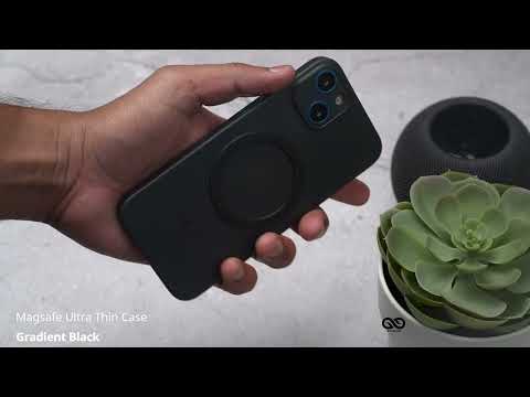 Gradient Black Magsafe Ultra Thin Case