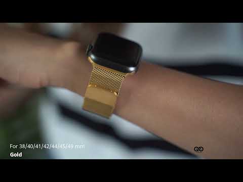 Milanese Magnetic Metal Loop For Apple watch 38/40/41/42/44/45/49 mm