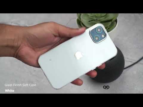 White Glass Finish Soft Case