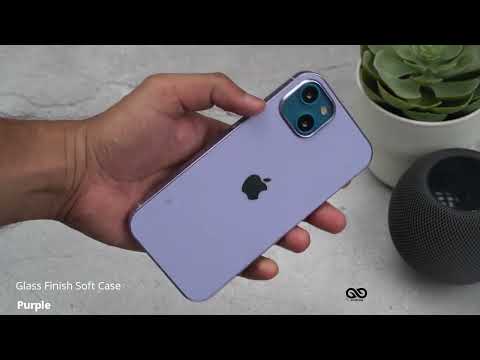 Purple Glass Finish Soft Case