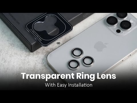 Transparent Ring Lens with Easy Installation