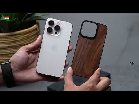 Real Wood Back Panel for iPhone 16 Pro/ 16 Pro Max