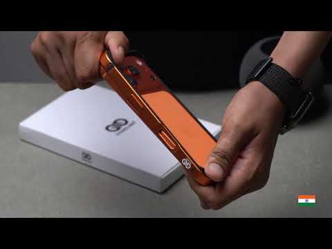 Cosmic Orange Fiber Bumper for iPhone 17 Pro/17ProMax
