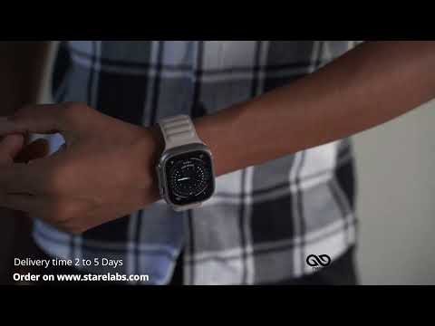 Latest Leather Magnetic Band For Apple Watch 49mm For Series Ultra