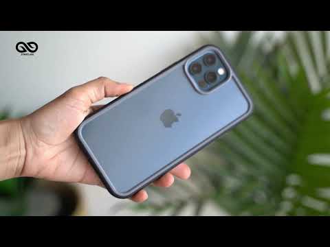 Drop protection space grey minimal case for 12 pro  and 12 pro max