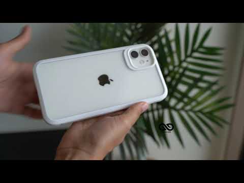 Rugged Border Clear Case For iPhone 11