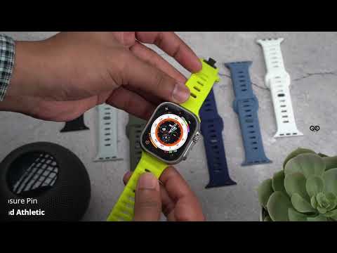 Waterproof Silicone sports Band For Apple Watch 49mm Series Ultra