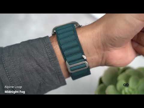 Midnight Fog Alpine Loop For iWatch 49MM For Series Ultra