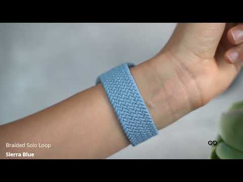 Sierra Blue Braided Solo Loop