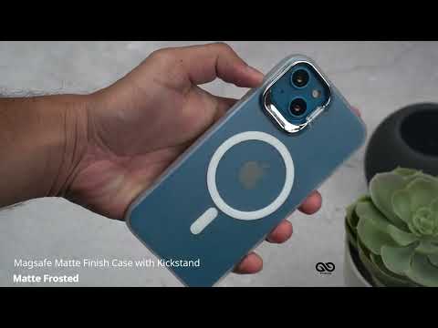 Matte Frosted Magsafe Matte Finish Case with Kickstand