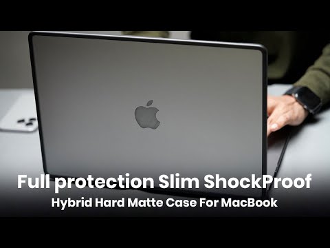 Full protection Slim Shockproof Hybrid Hard Matte Case For MacBook Air & Pro