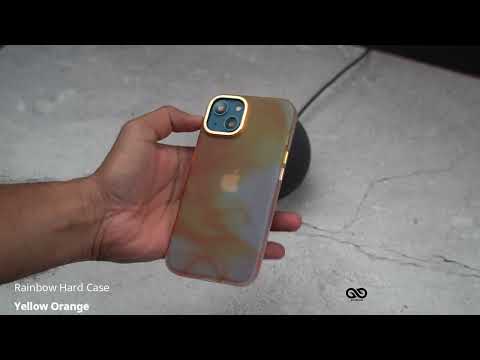 Yellow Orange rainbow Hard Case