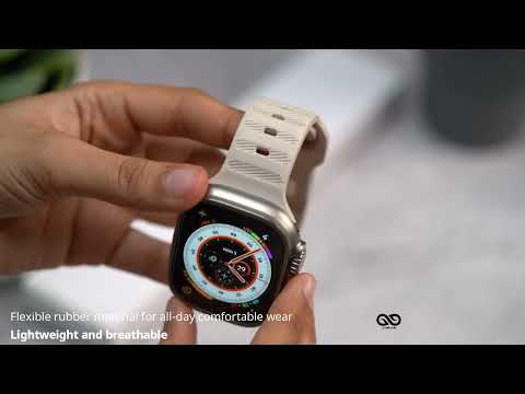 FKM Active Rubber Strap For Apple Watch 49 mm Series Ultra.