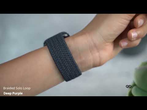 Deep Purple Braided Solo Loop