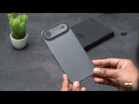 Space Grey Ultra Thin Case For iPhone Air/17 Pro/17ProMax