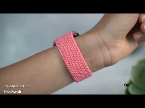 Pink Punch Braided Solo Loop