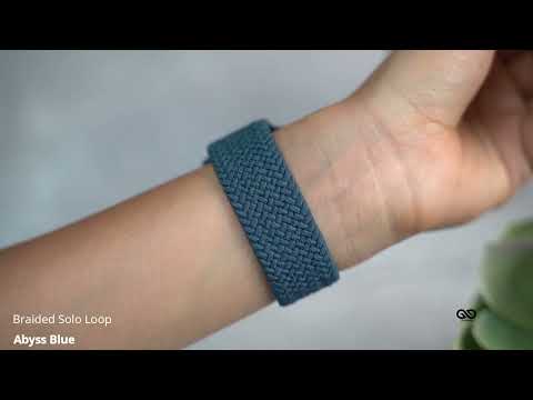 Abyss Blue Braided Solo Loop