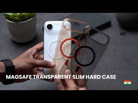 MagSafe Transparent Slim Hard Case For iPhone Air