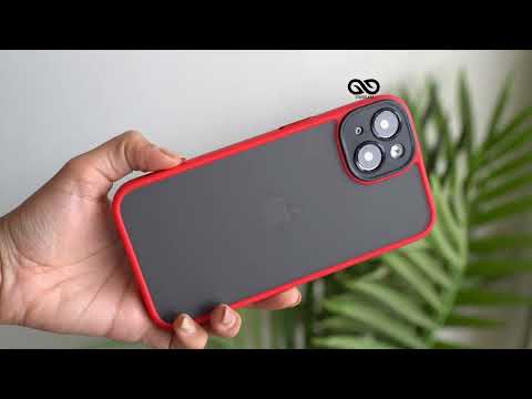 Drop Proof Sleek Matte case with Camera Leans Protection For 13 Series