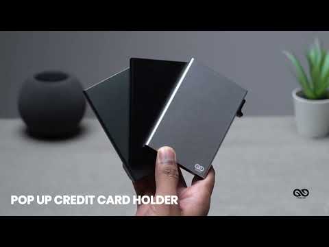 Pop Up Credit Card Holder