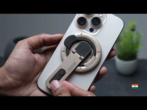 360 Degree Rotating Magnetic Ring Holder with Kickstand Feature