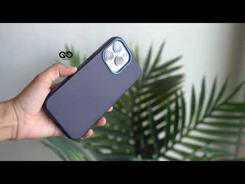 Vegan Leather Case for iPhone 13 Pro and 13 pro max (Metal Buttons)