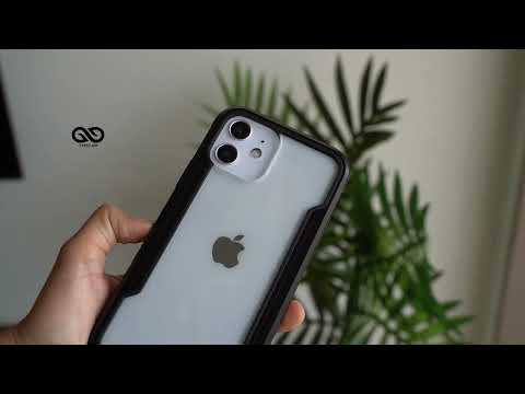 Black Tactical Defense case for iPhone 12