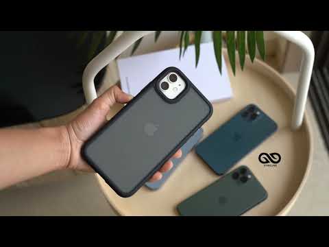 Black Drop Proof Sleek Matte Case for iPhone 11