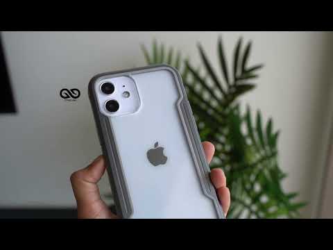 Grey Tactical Defense case for iphone 12