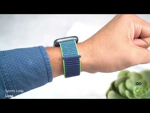 Lime Sports Loop For Apple Watch 38/40/41/42/44/45mm