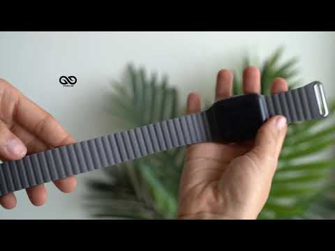 installation magnetic leather loop 38 40 42 44 mm