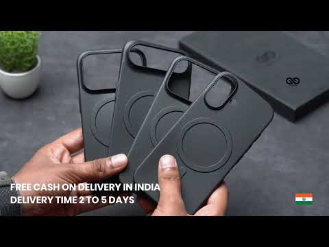 Magsafe Dark Black Ultra Thin Case For iPhone Air/17/17 Pro/17 Pro Max.