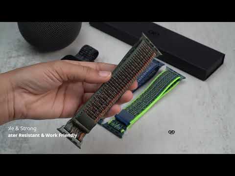 Nylon Weave Sports Band for Apple Watch 38/40/41/42/44/45/49MM