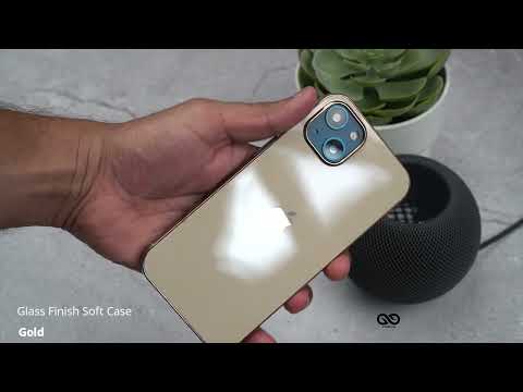 Gold Glass Finish Soft Case