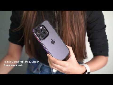 Dual hybrid case with Chrome Edges for iPhone 12 Series, 13 Series, 14 Series