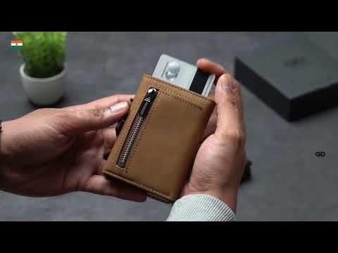 Premium Leather Men's Wallet (Card & Cash Holder)