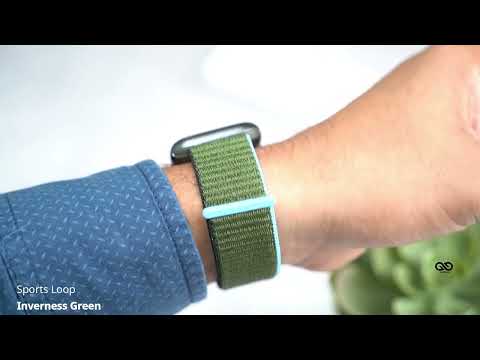 Inverness Green Sports Loop For Apple Watch 38/40/41/42/44/45mm